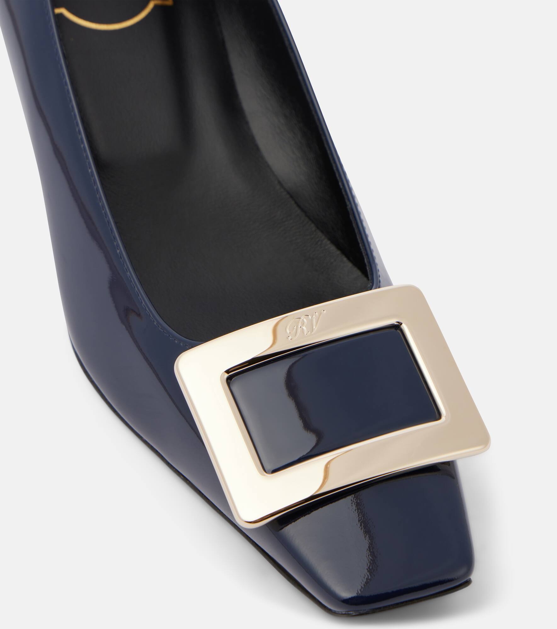 Belle Vivier 45 patent leather pumps - 5