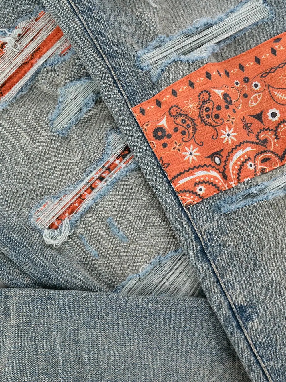 Bandana Artpatch skinny jeans - 6