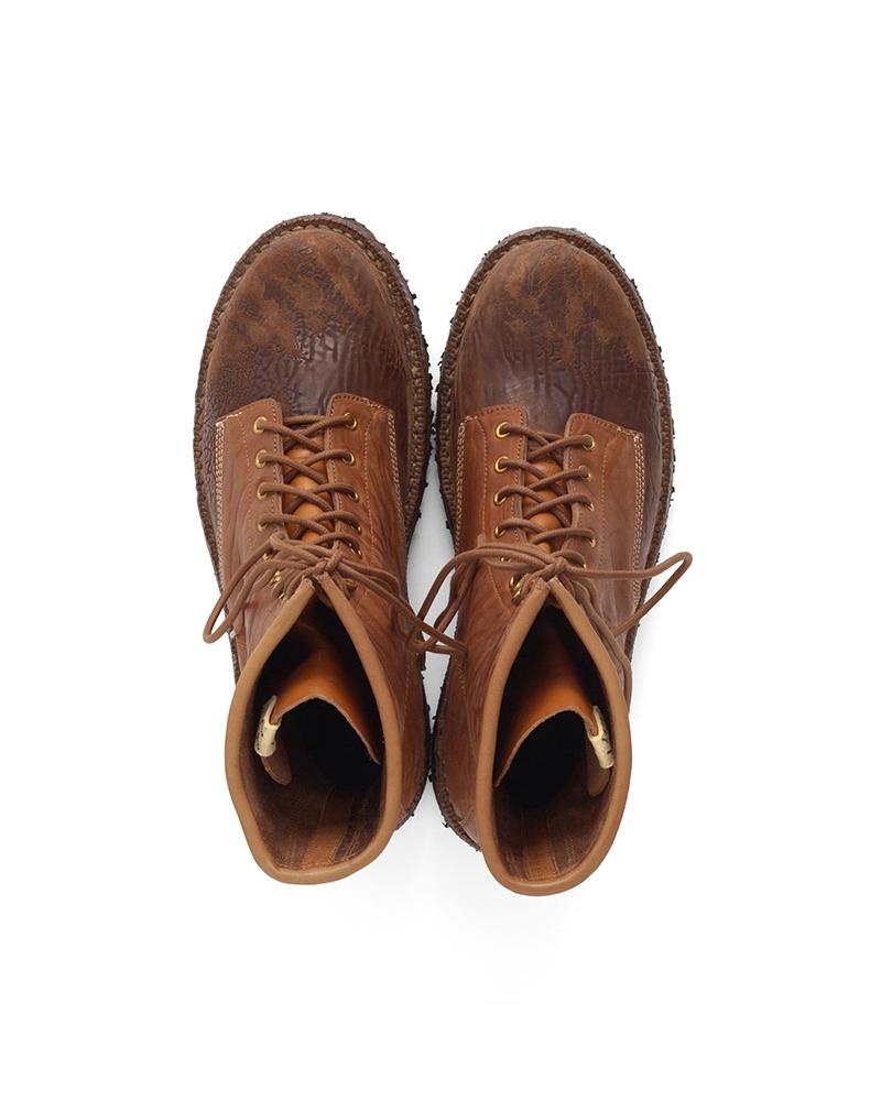 SCOUT PLAIN TOE BOOTS HI-FOLK BROWN - 2