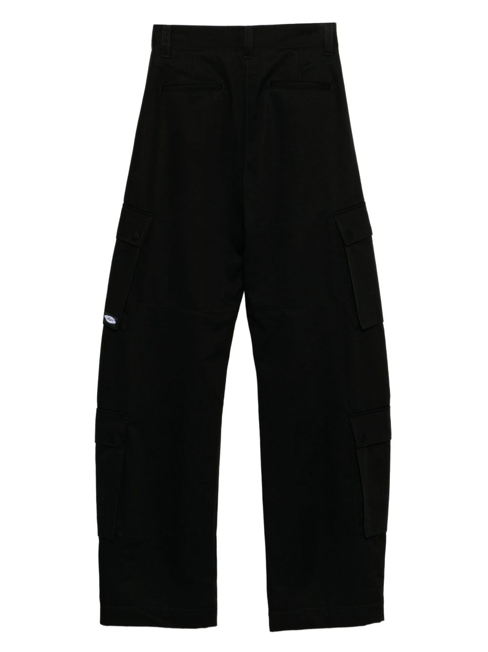 logo-patch trousers - 2