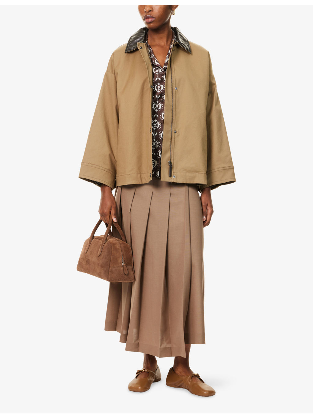 Dorema Contrast-Collar Cotton Blend Jacket - 2