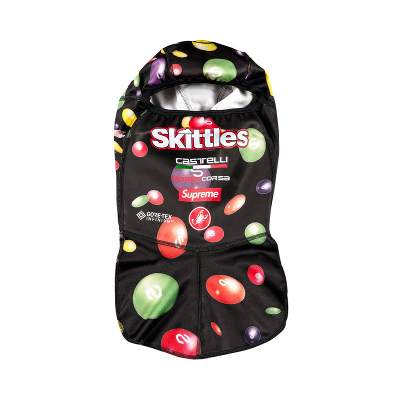 Supreme x Skittles x Castelli Balaclava 'Black' - 1