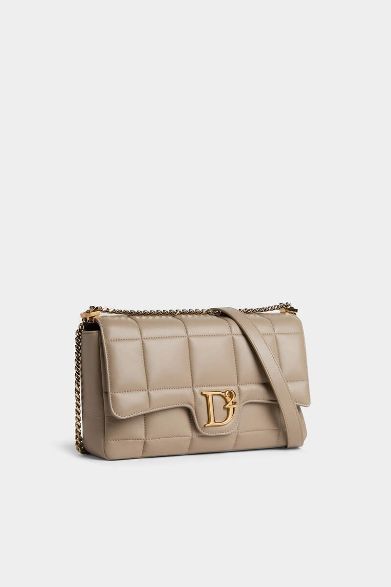D2 STATEMENT SOFT SHOULDER BAG 3