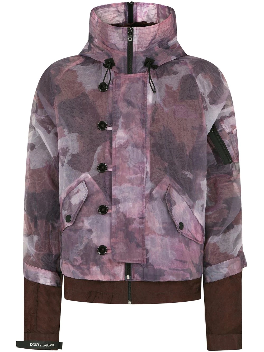 camouflage-print jacket - 1