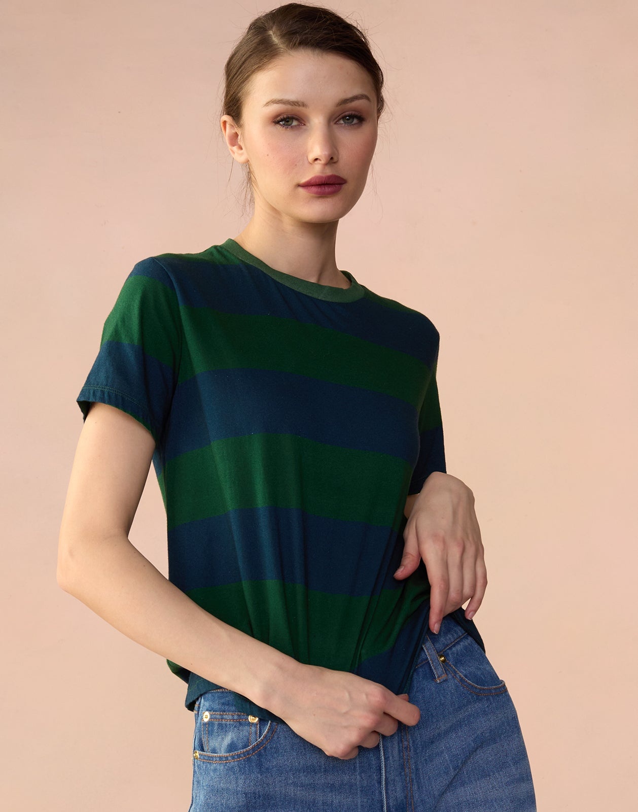 Striped Tee - 5