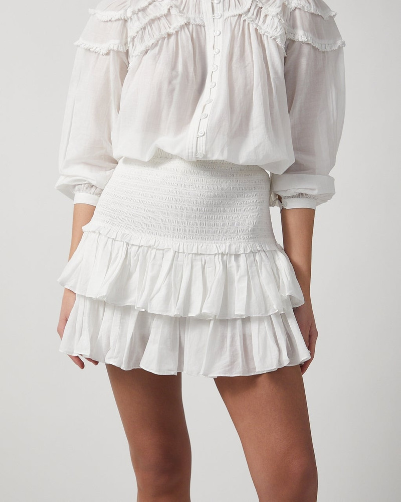 Isabel Marant Étoile Skirt Naomi White outlook