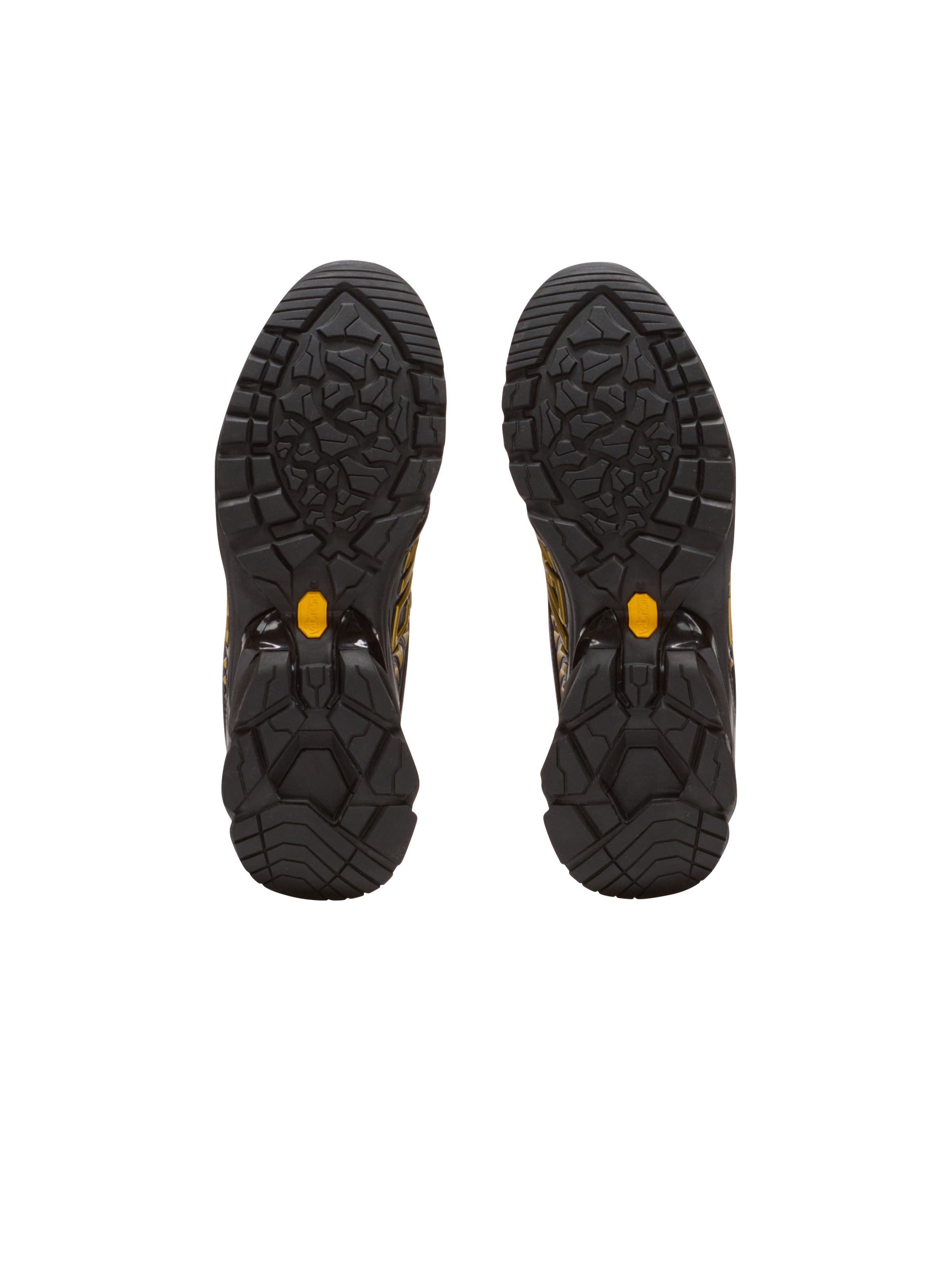 Cosmic Dust glazed leather trainers - 4