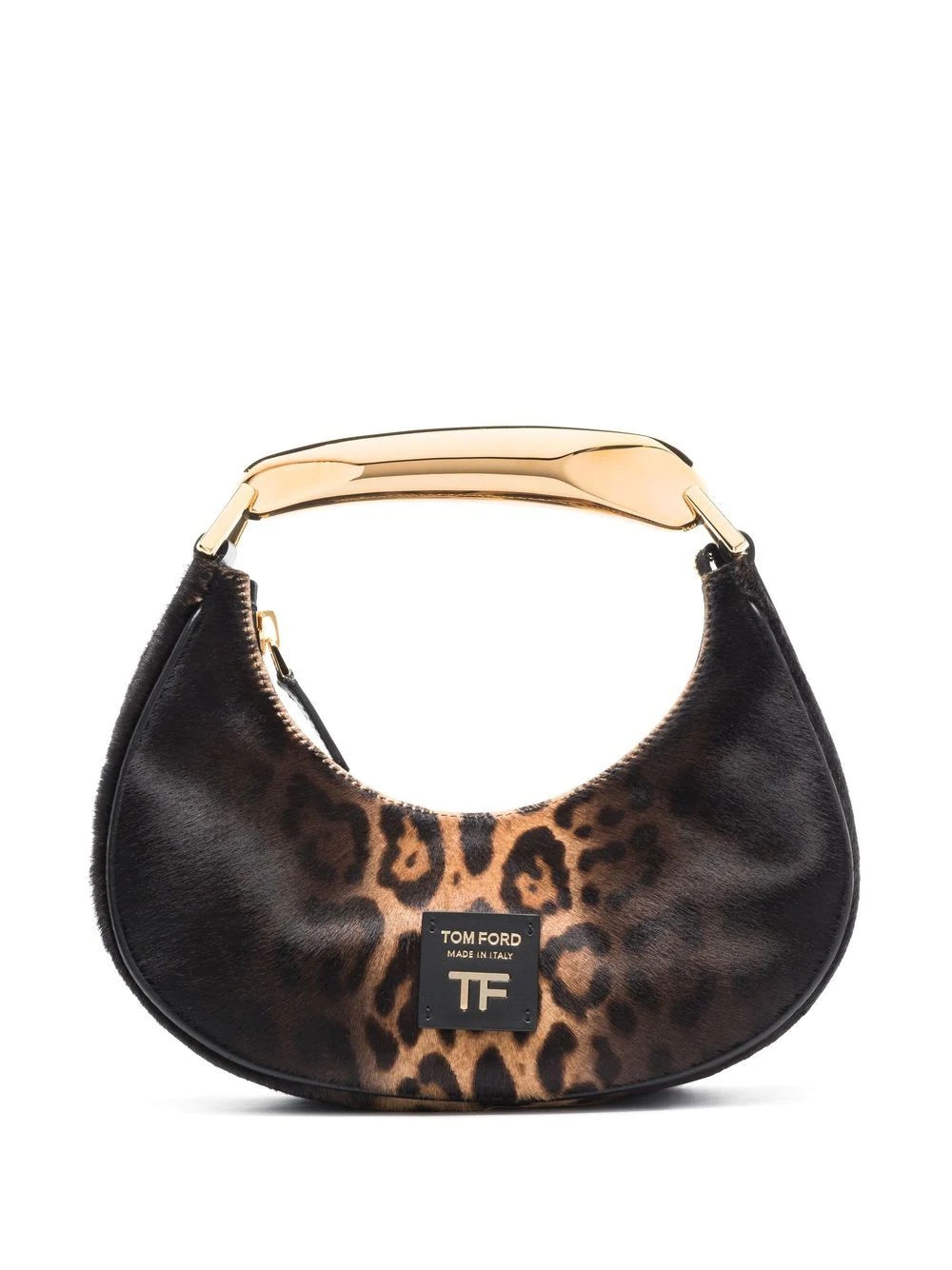 leopard print Bianca mini bag - 1