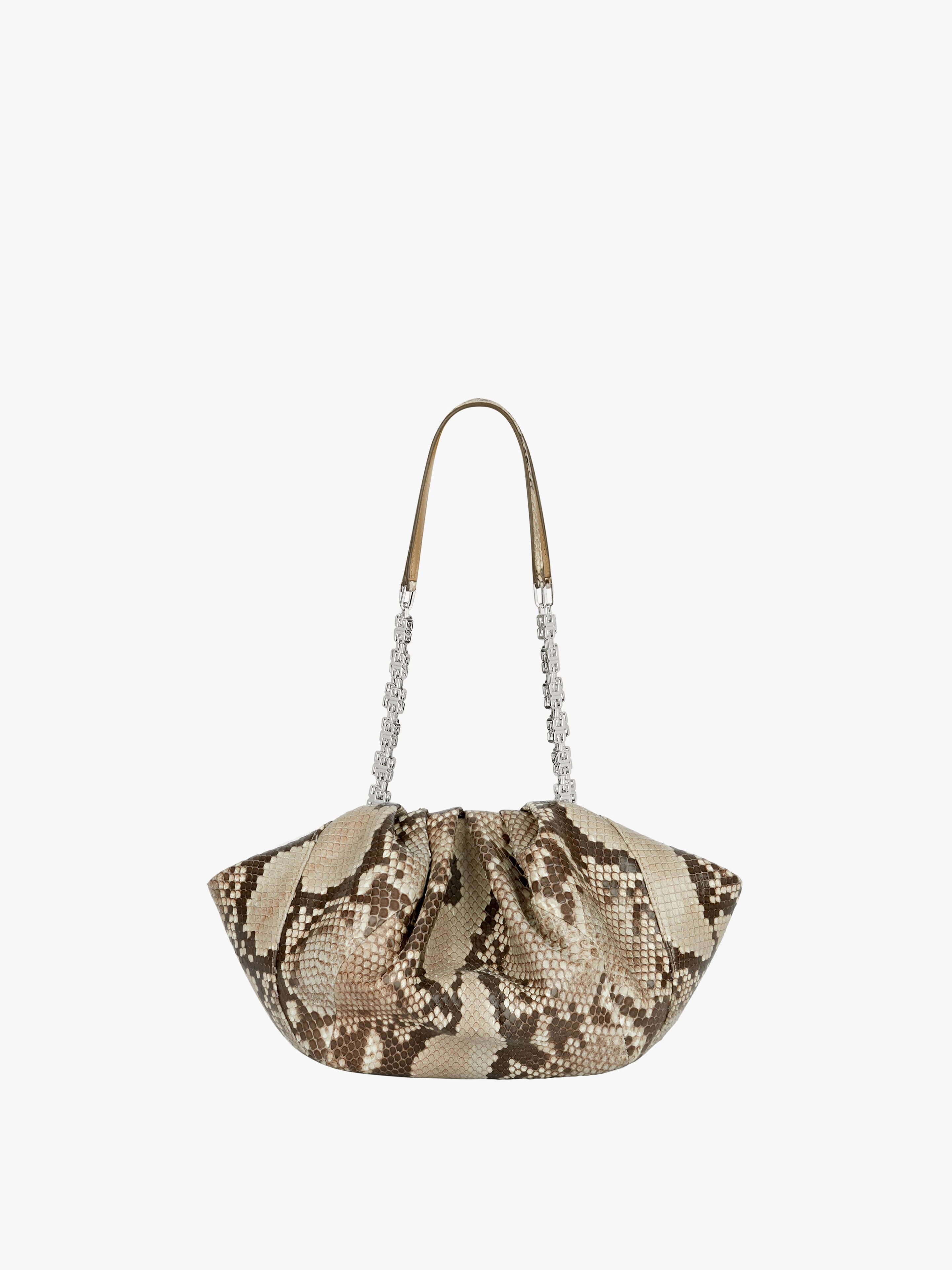 SMALL KENNY BAG IN PYTHON - 4