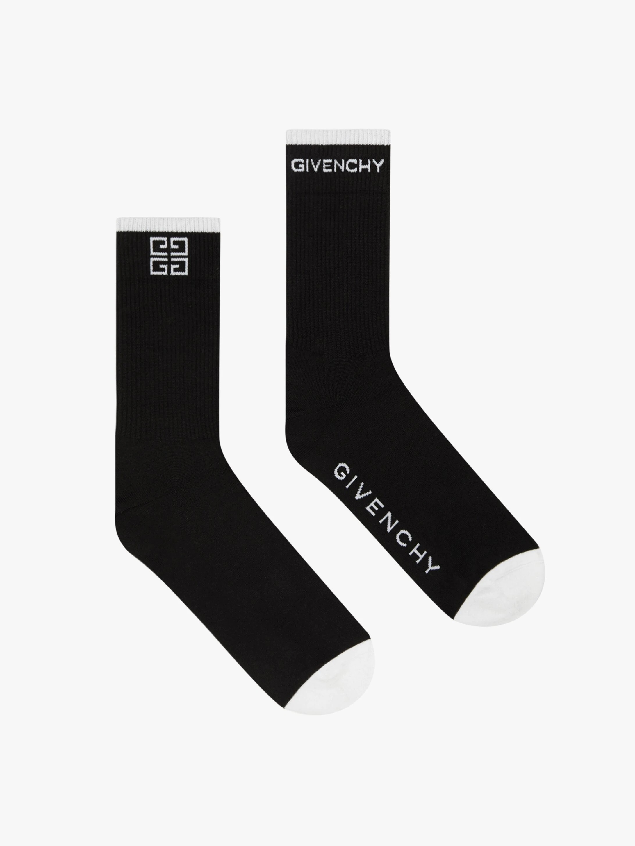 GIVENCHY 4G SOCKS IN COTTON - 2