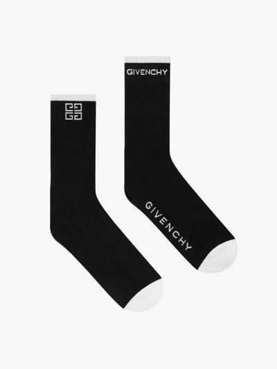 Givenchy GIVENCHY 4G SOCKS IN COTTON outlook