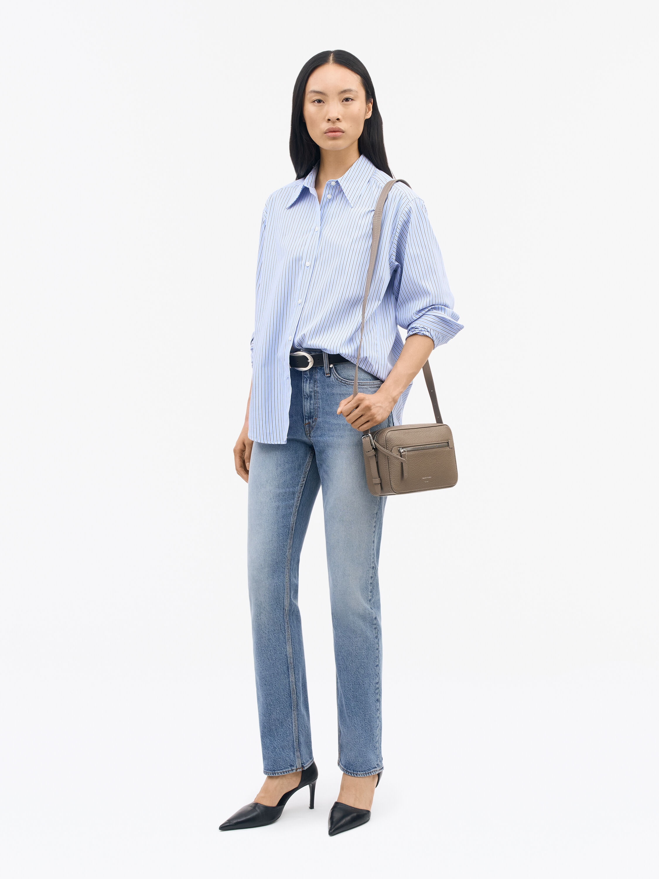 Kiva Crossbody Leather Bag - 4
