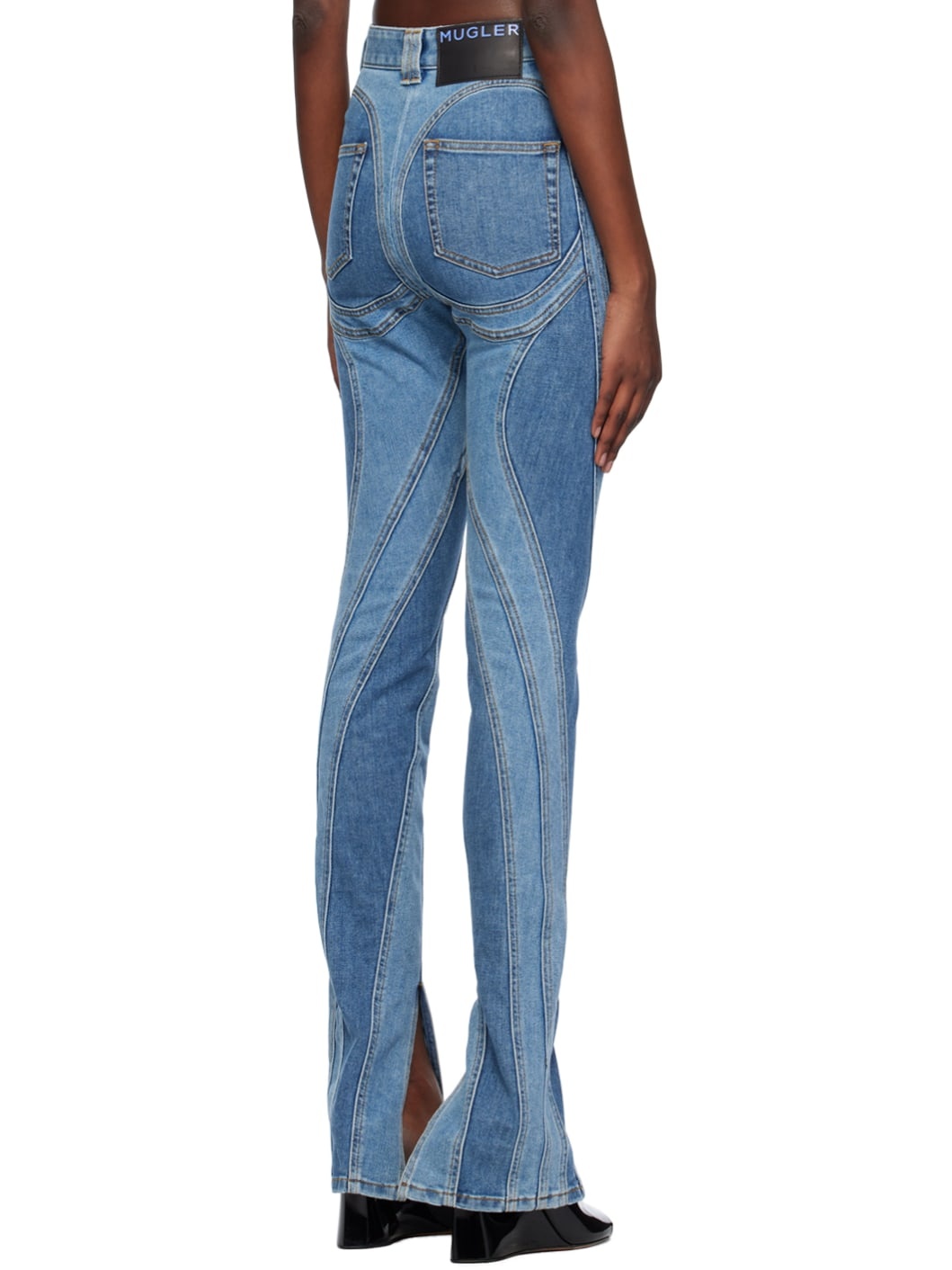 Blue Spiral Jeans - 3