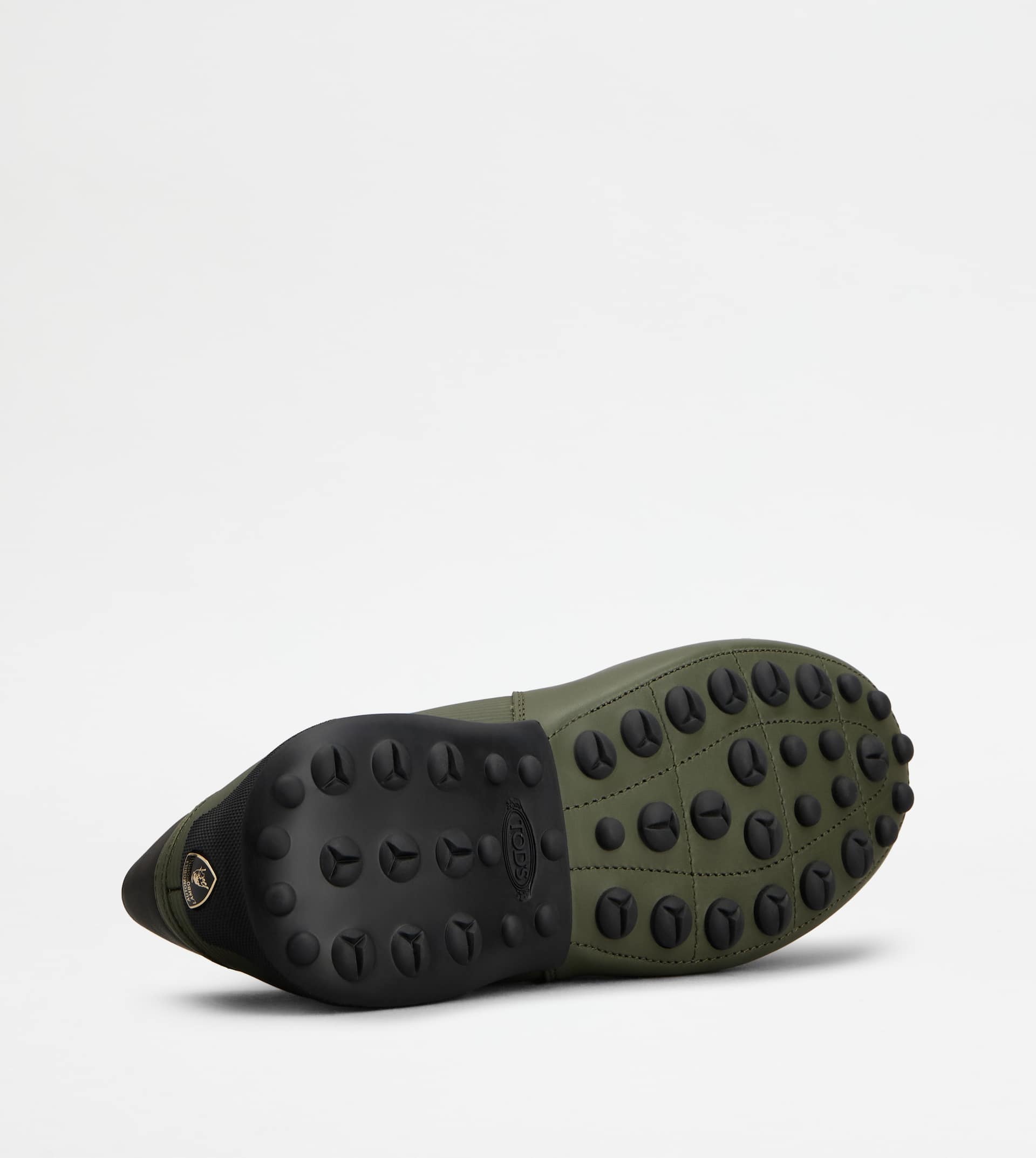 LOAFERS IN LEATHER - GREEN, BLACK - 4