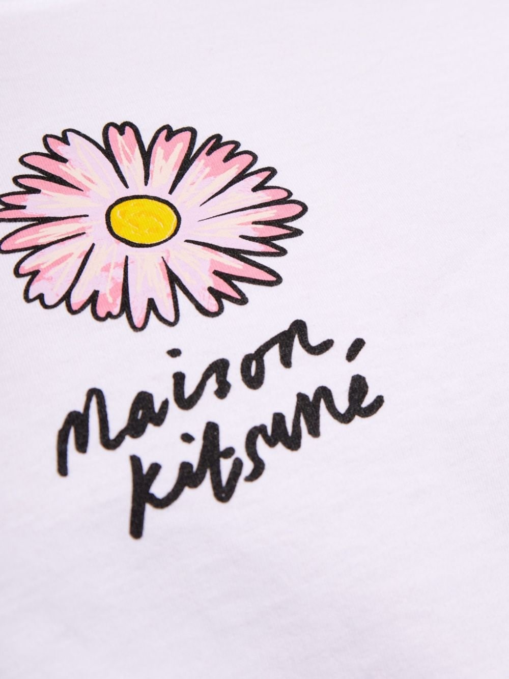 Floating Flower-print cotton T-shirt - 5