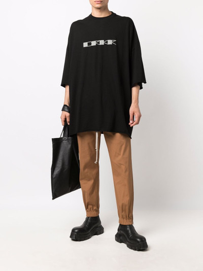 Rick Owens logo-print organic cotton T-shirt outlook