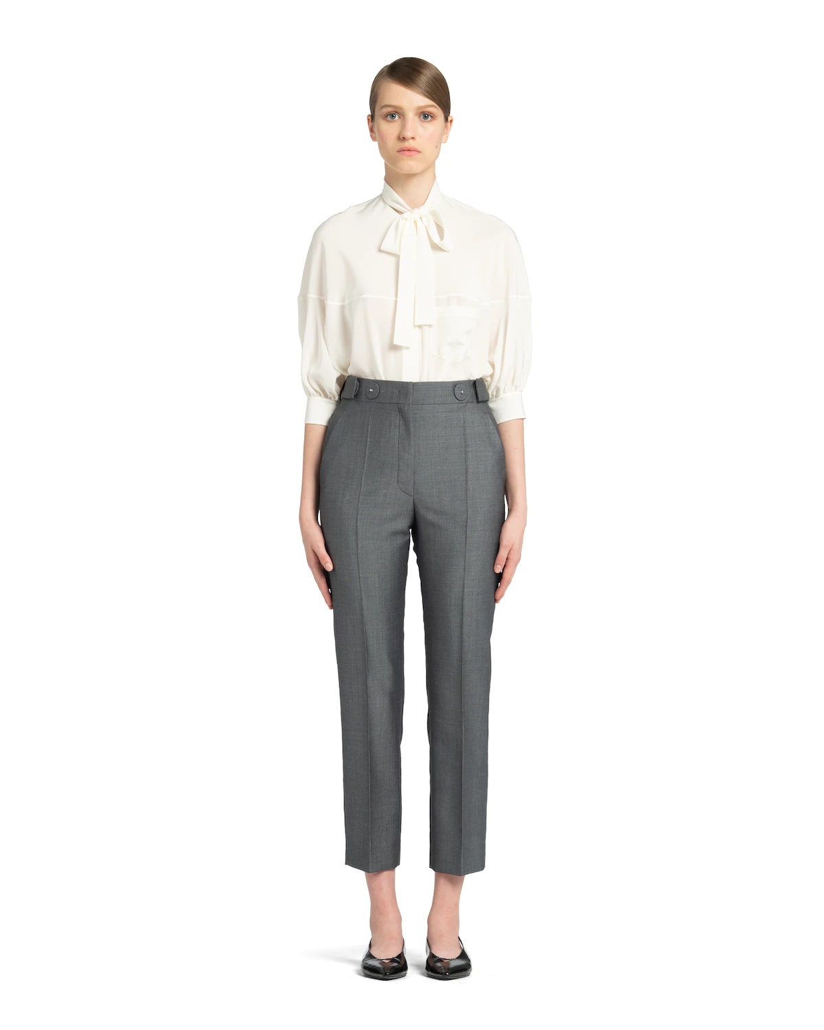 Kid mohair pants - 2