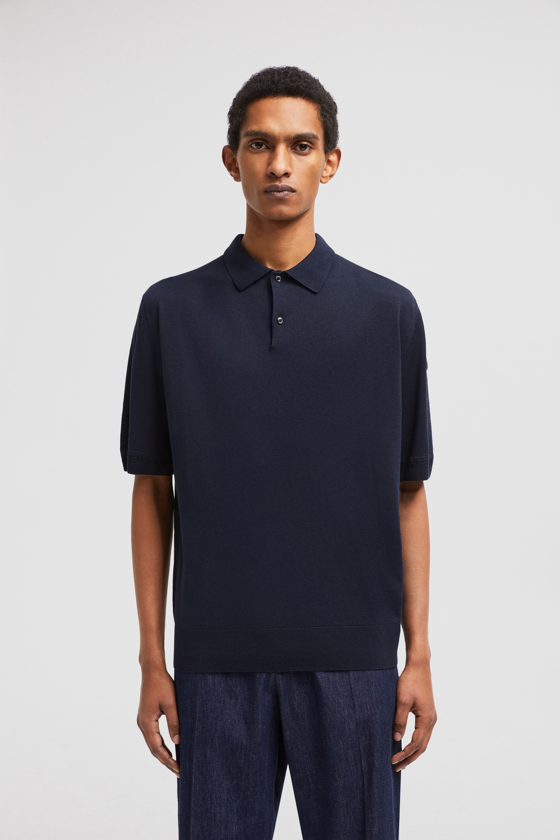 Silk & Linen Knit Polo Shirt - 3