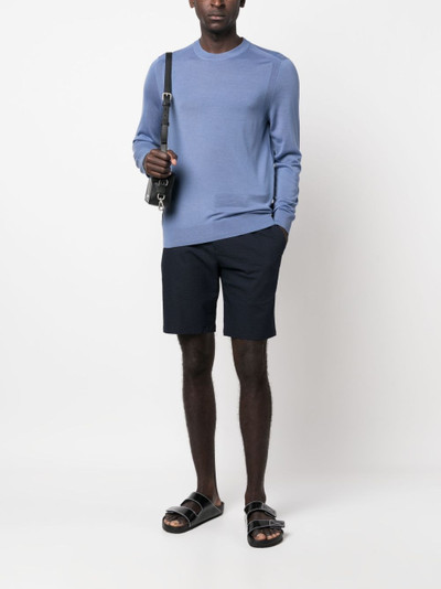 Paul Smith concealed-fastening cotton-blend shorts outlook