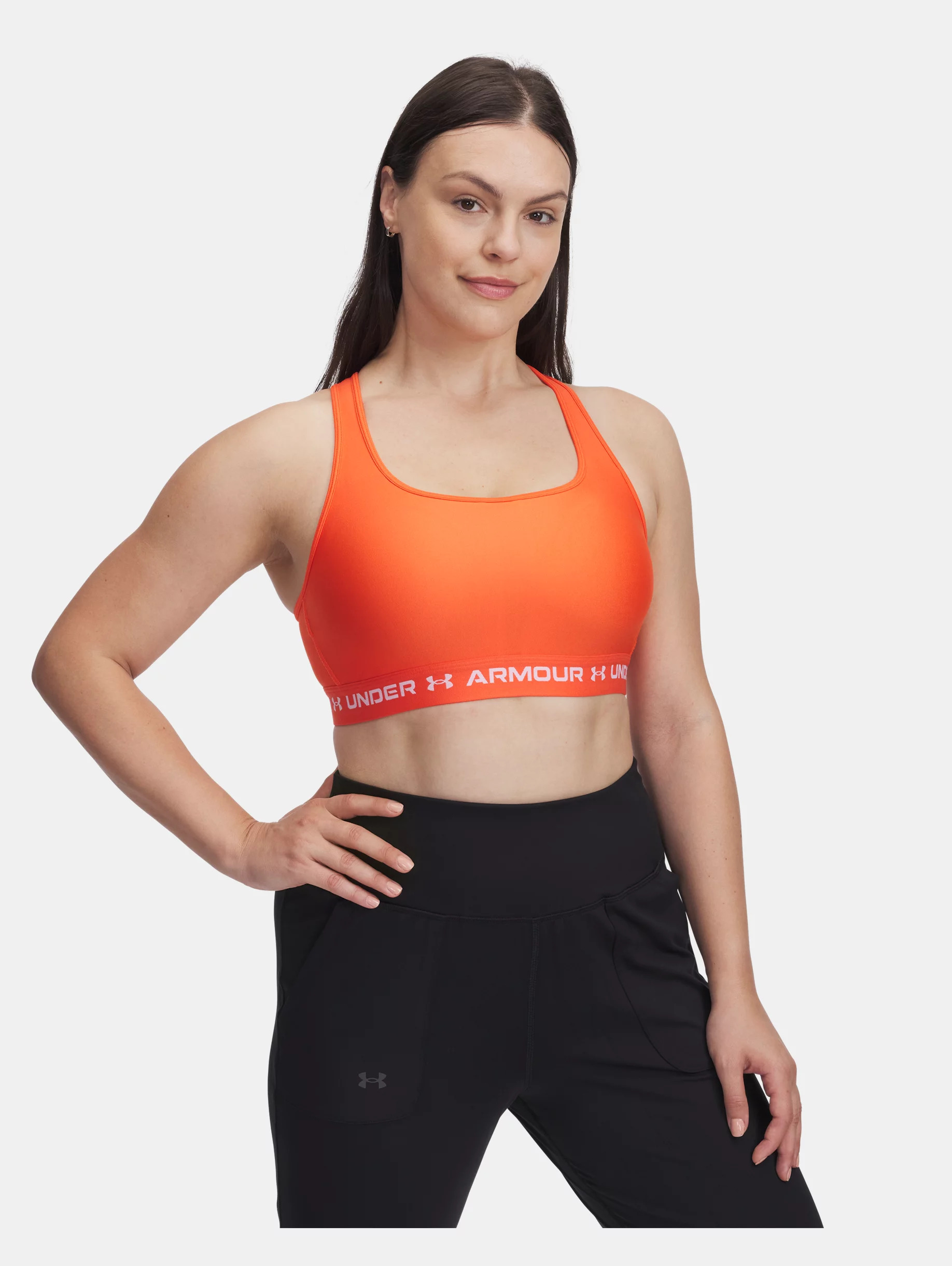 Women's Armour® Mid Crossback Sports Bra - 4