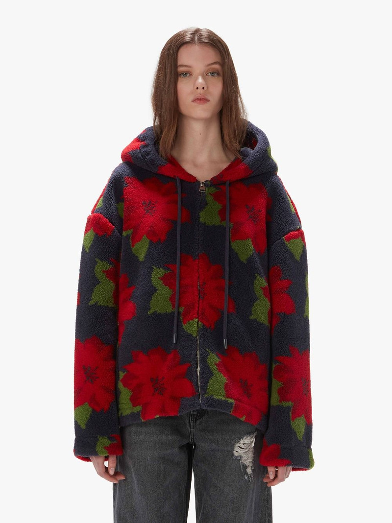 JW Anderson FLEECE HOODED JACKET outlook