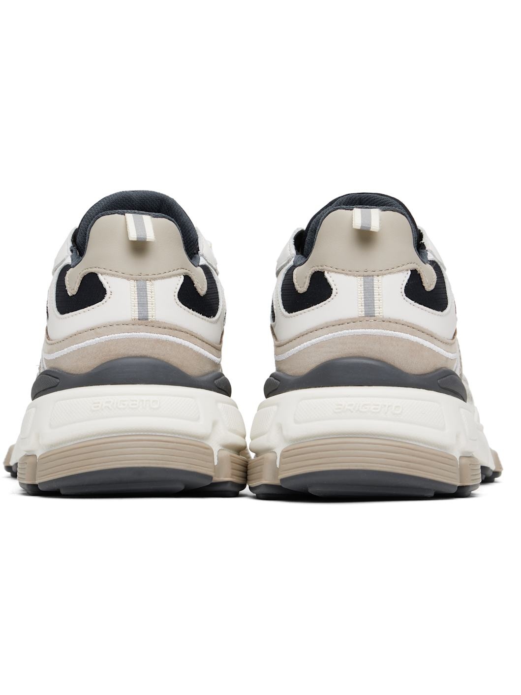 White & Beige Sphere Runner Sneakers - 2