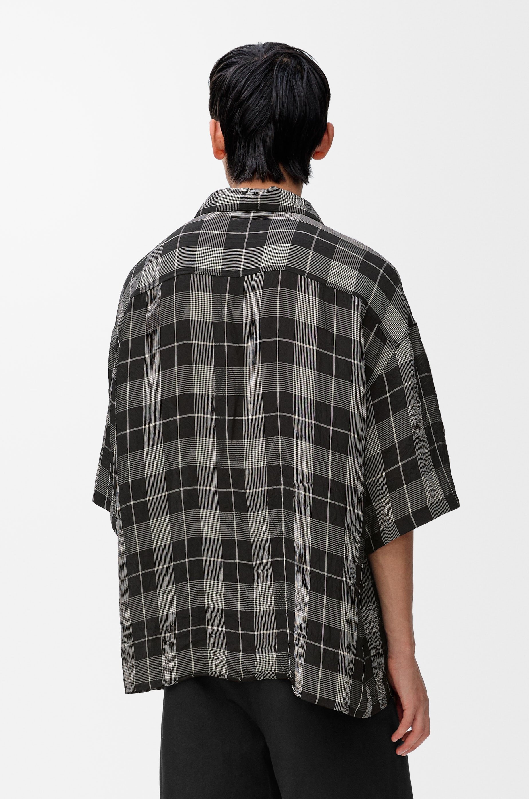 Short sleeve shirt in viscose - 4