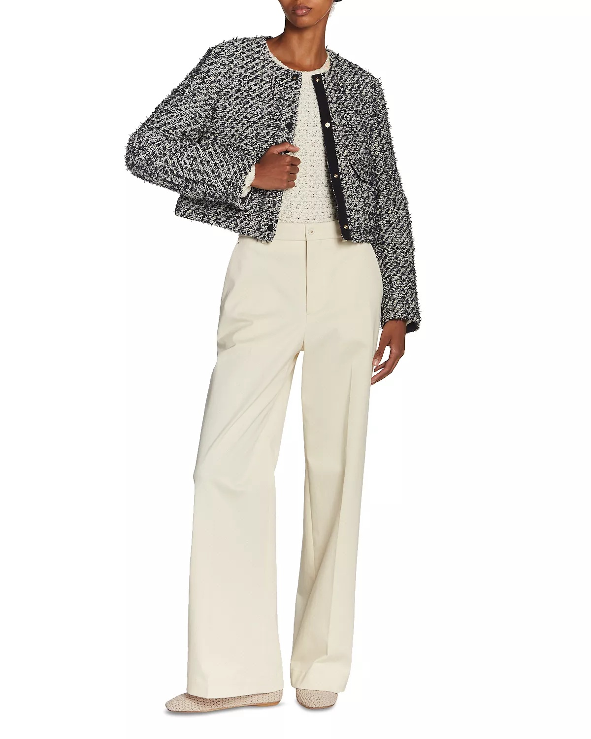 Dauphin Mixed Media Jacket - 2
