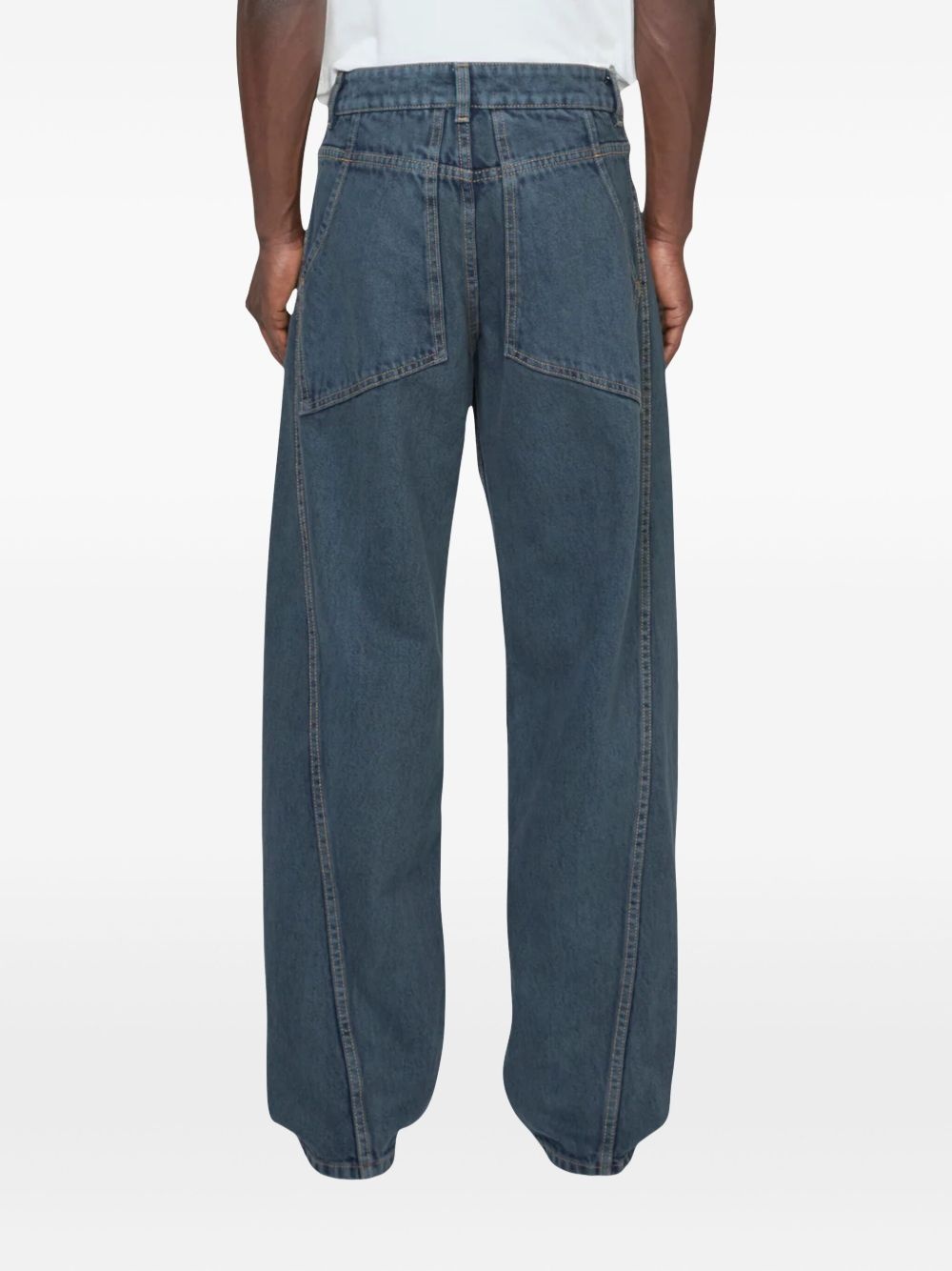 straight-leg jeans - 2