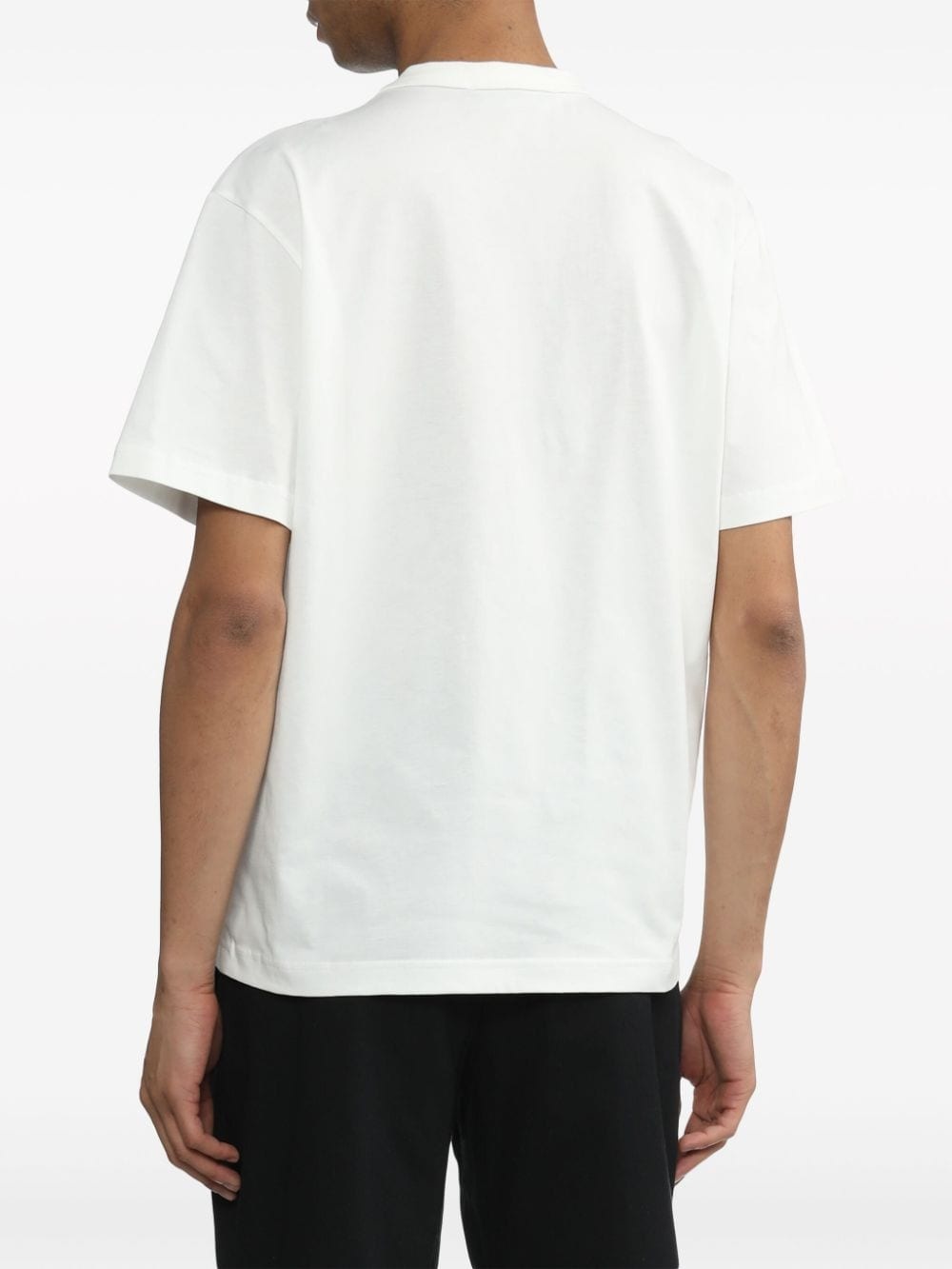 logo-print cotton T-shirt - 4