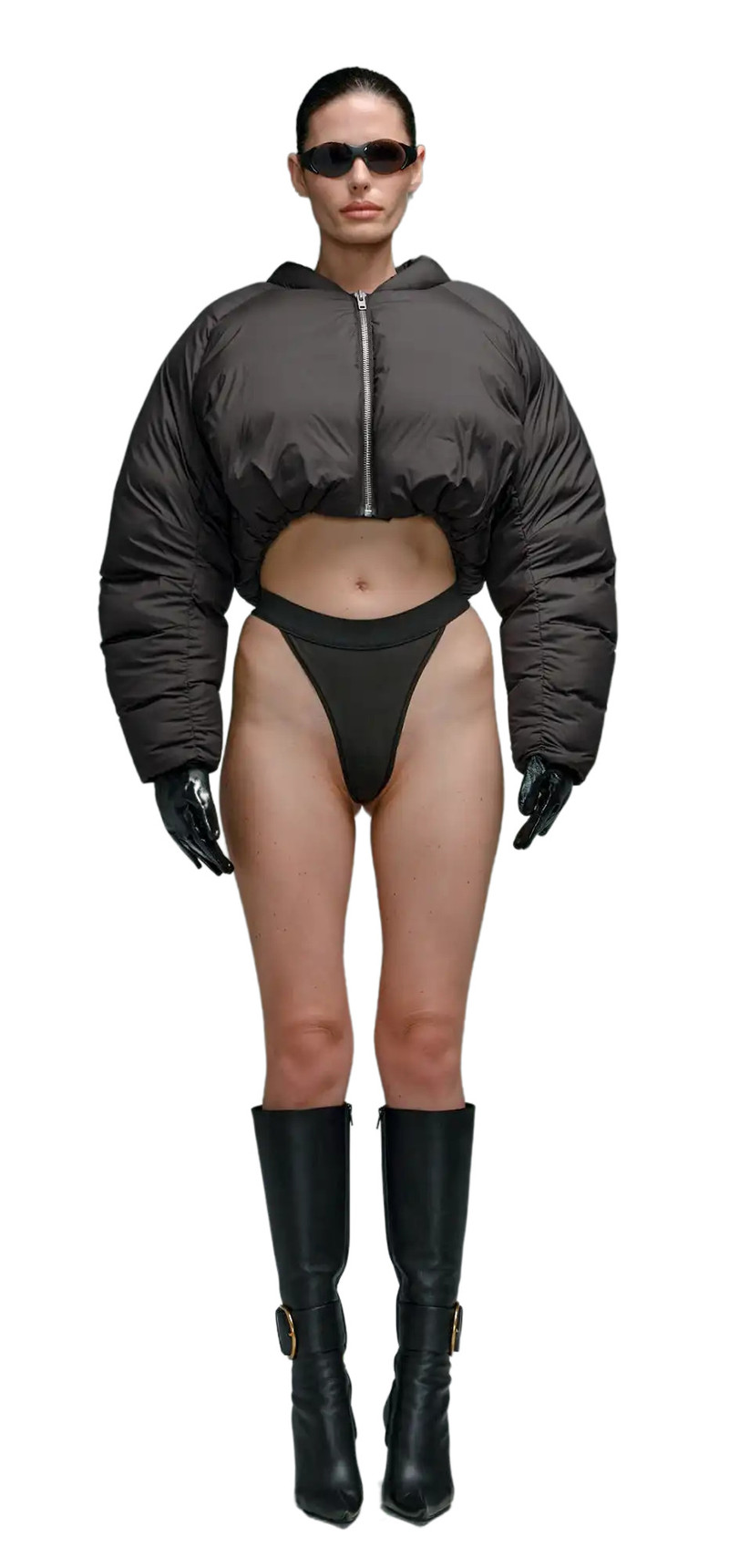 entire studios CROPPED PILLOW BOMBER PUPIL outlook