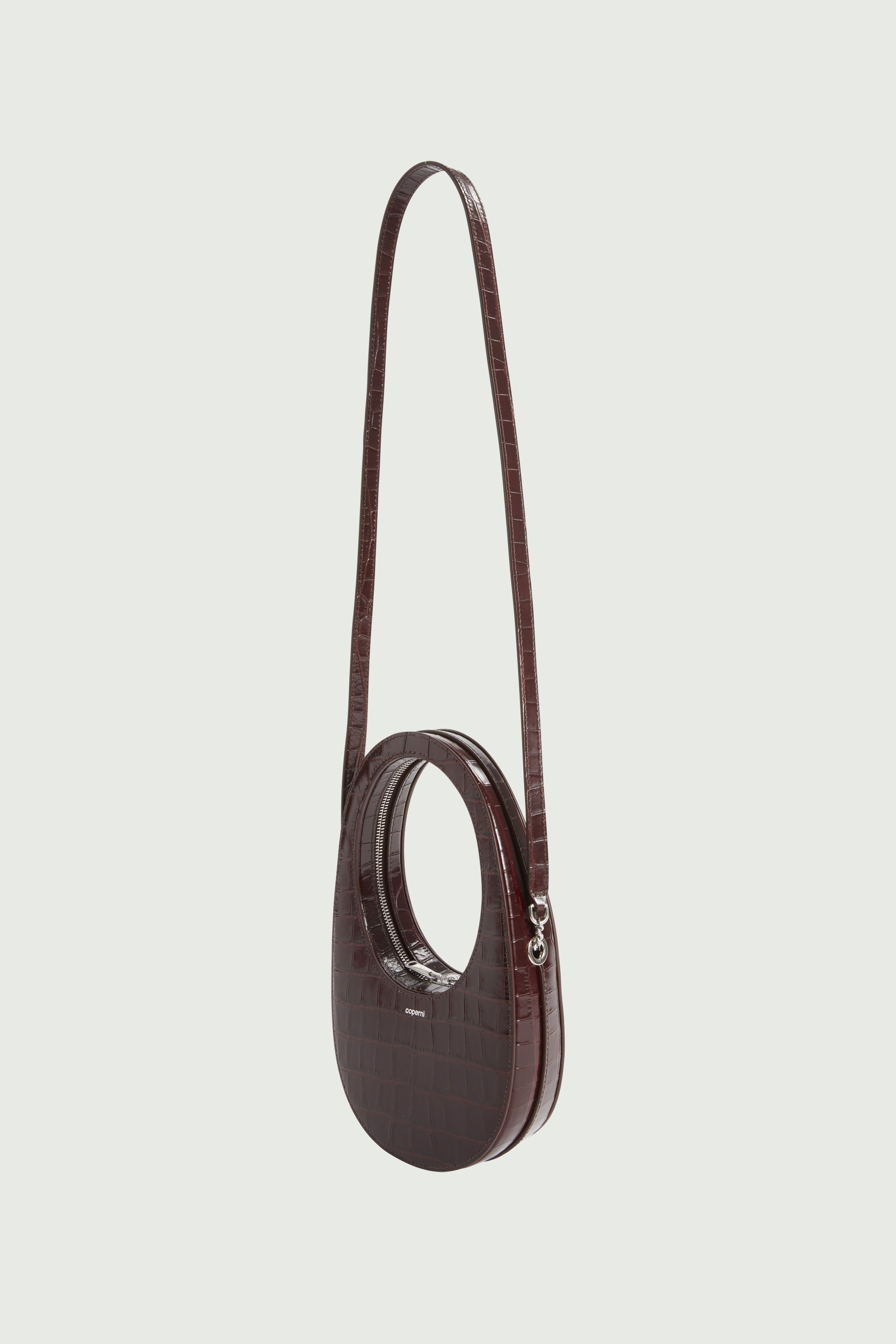 Croco Crossbody Mini Swipe Bag - 4