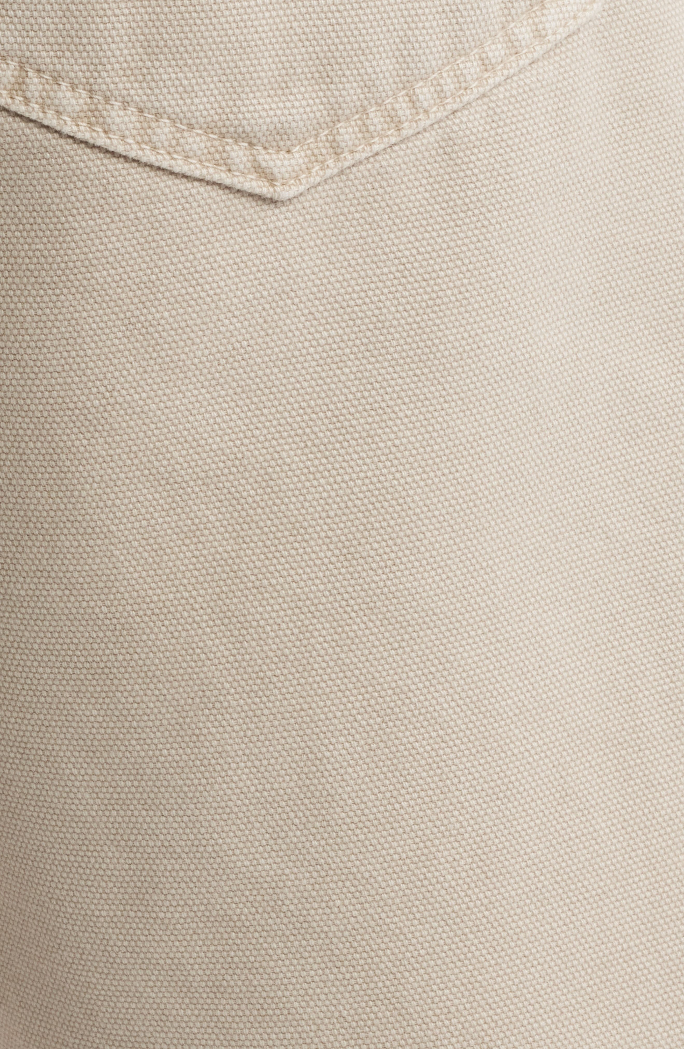 FRAME Raw Hem Relaxed Denim Shorts in Beach Sand at Nordstrom - 6