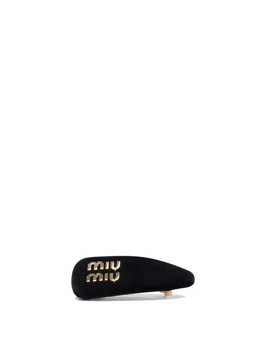 Miu Miu Velvet Hair Clip - 1