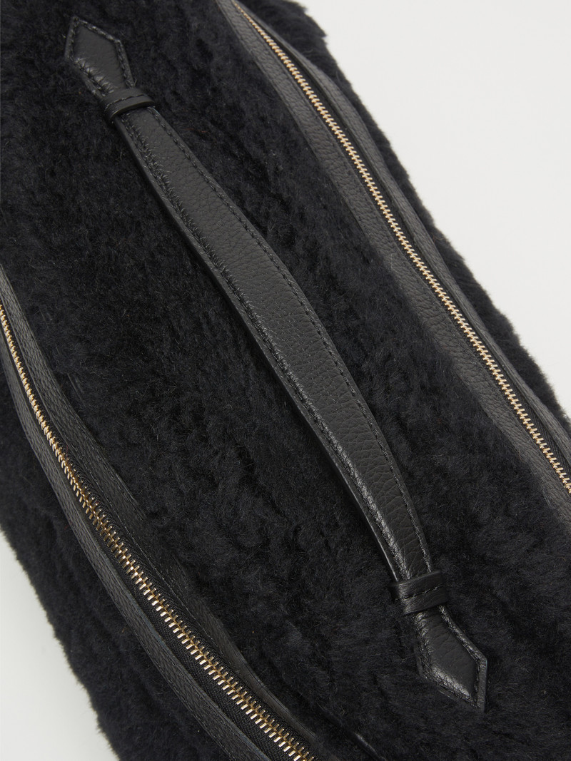 BIGBAN2 Alpaca and silk belt bag 5