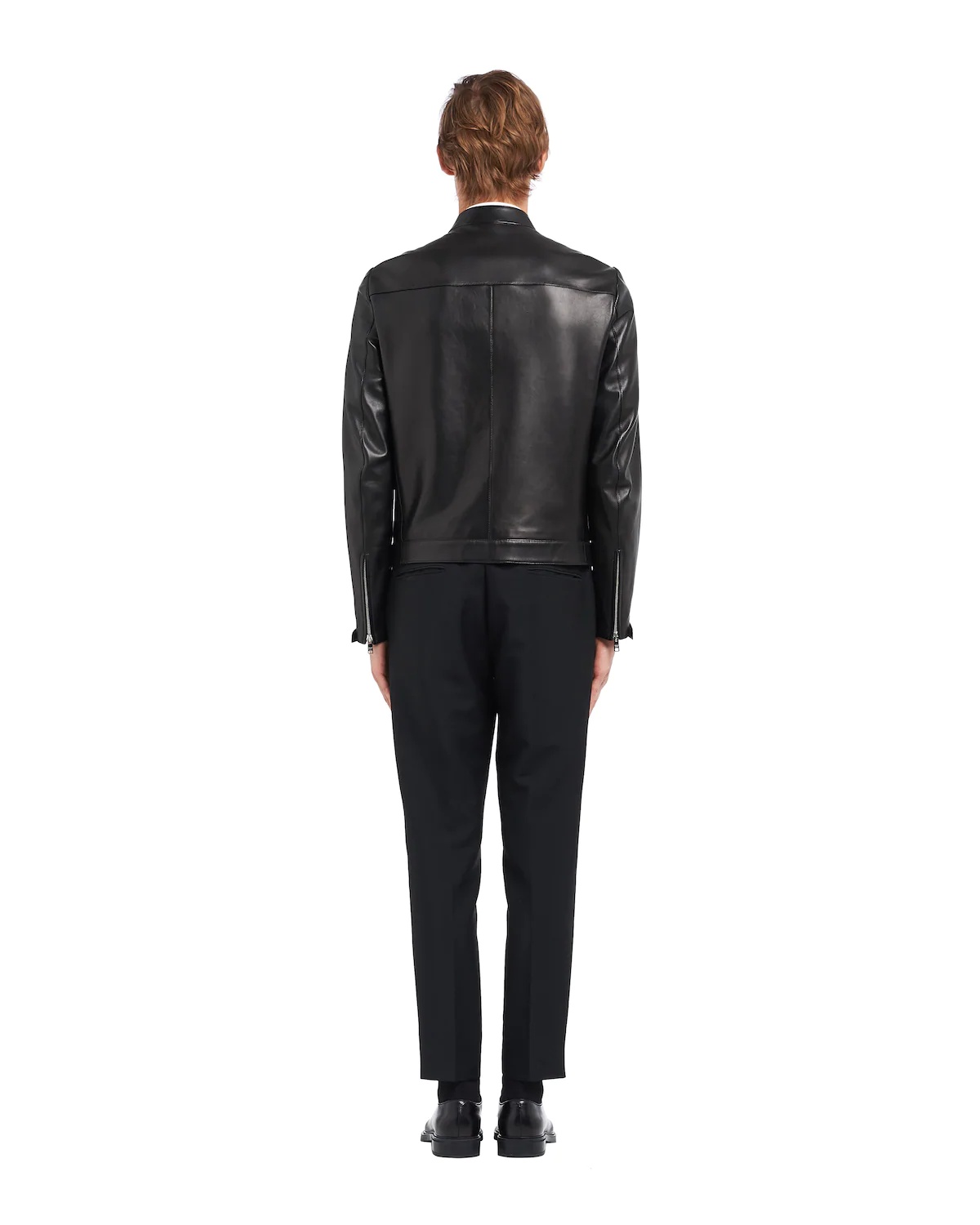 Nappa leather biker jacket - 4