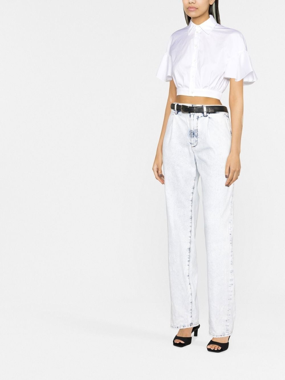 straight-leg jeans - 3