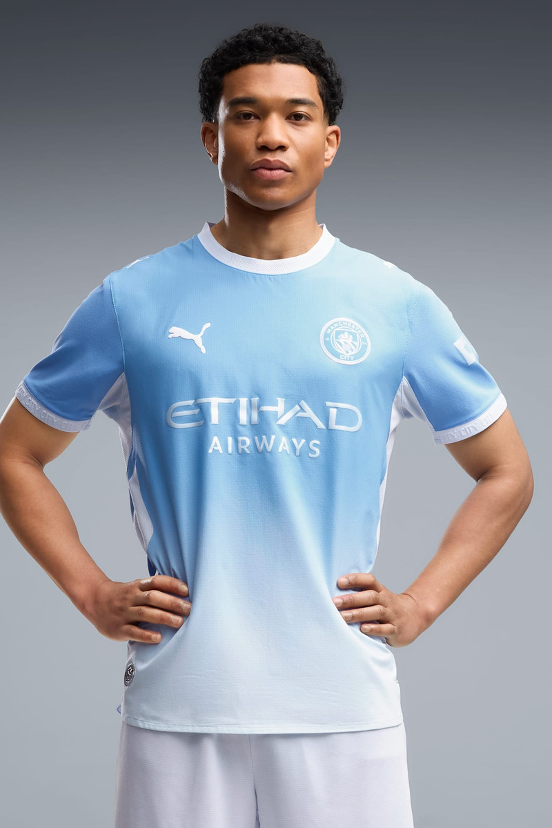 PUMA Manchester City Home Authentic Men's Soccer Jersey outlook