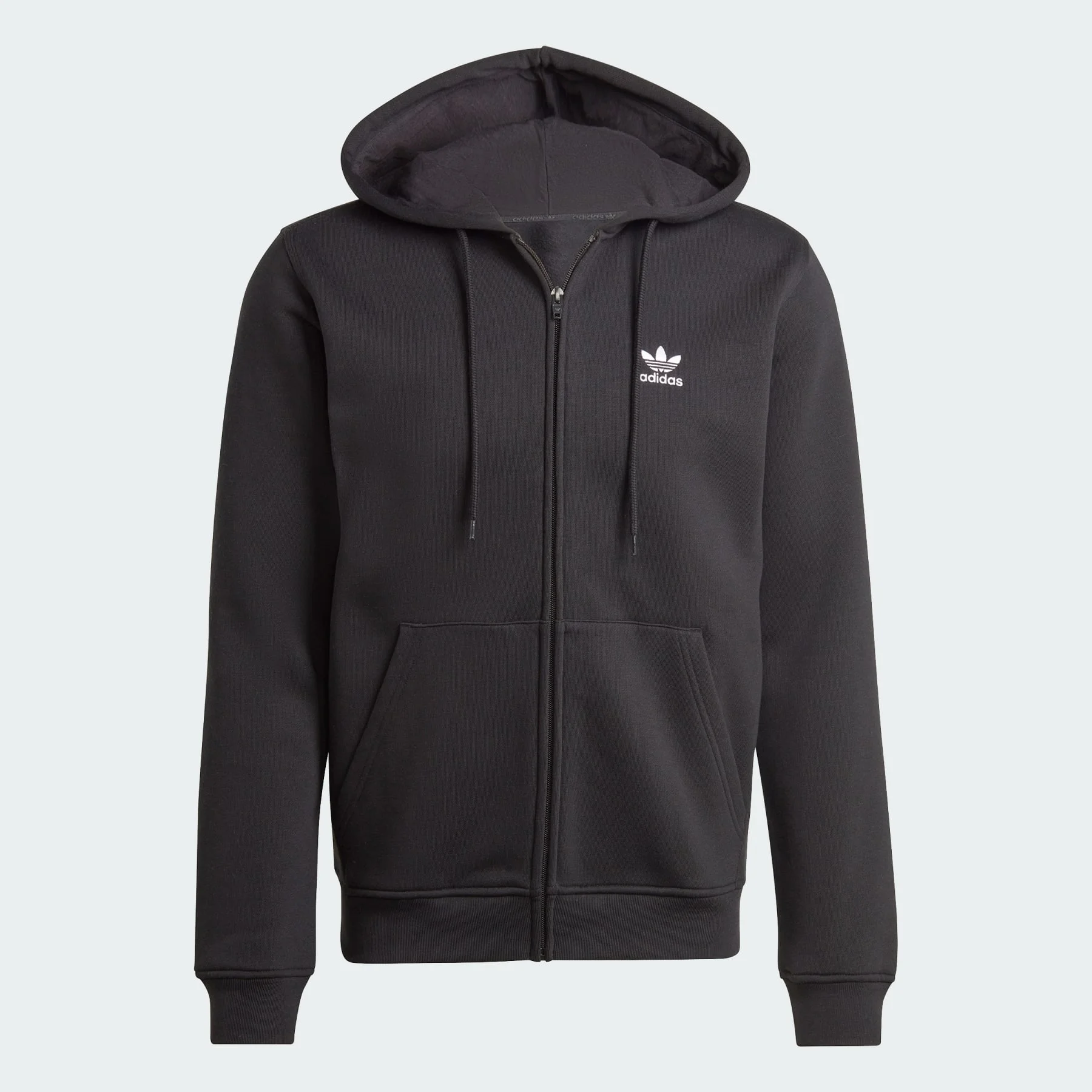 Trefoil Essentials Full-Zip Hoodie - 1