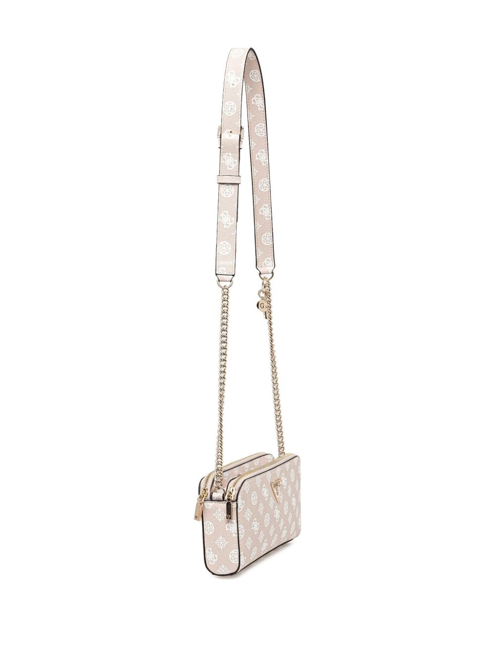 logo-pattern crossbody bag - 2