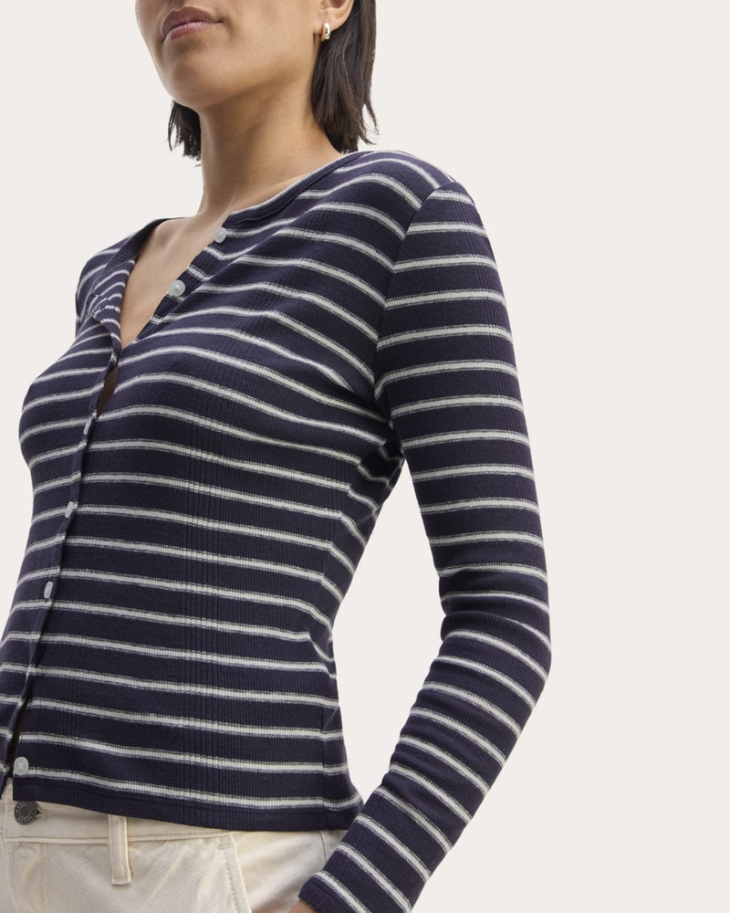 THE VINTAGE RIB CARDIGAN 5