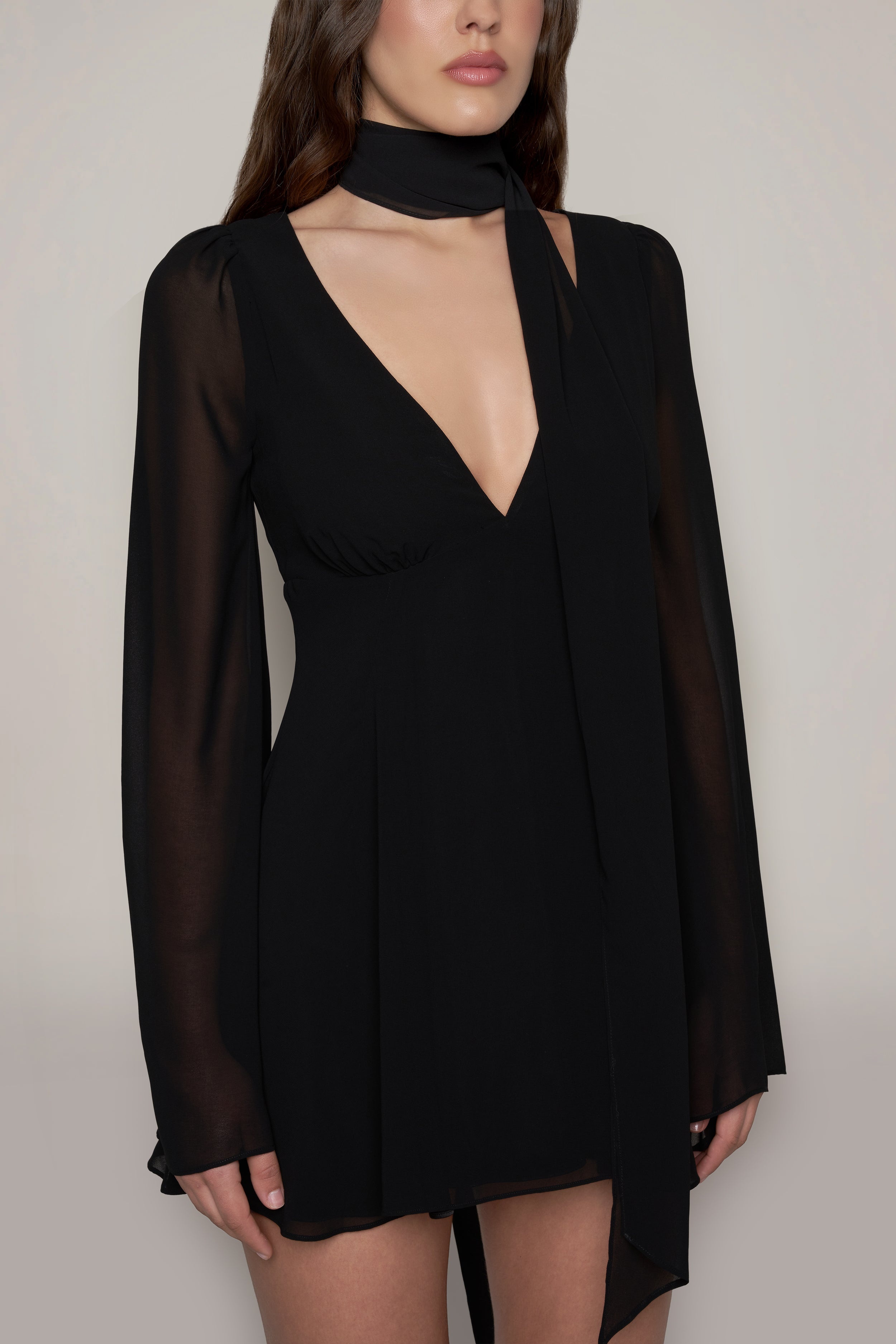 ISSY MINI WRAP AROUND DRESS - 3