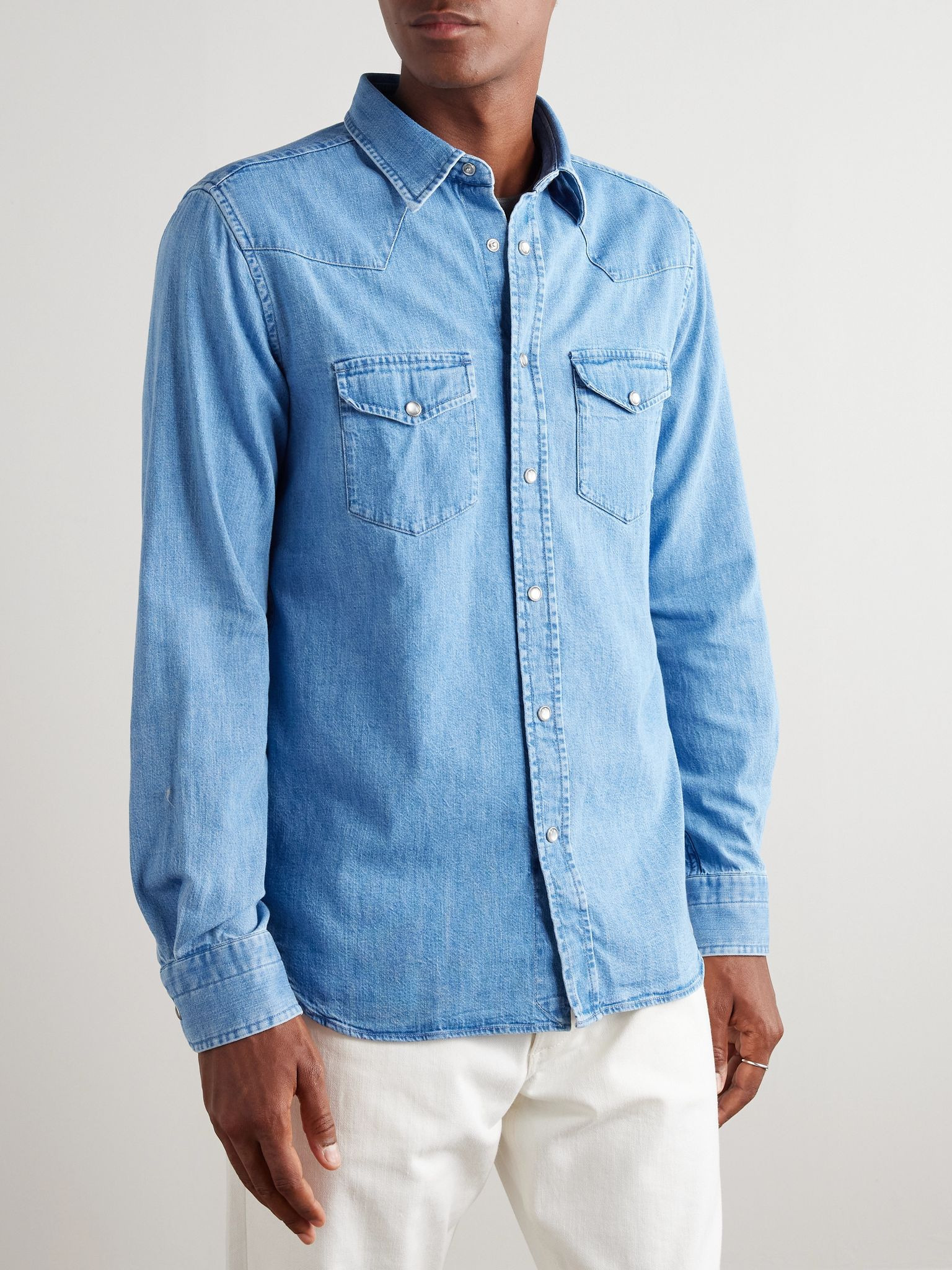 Denim Shirt Blue - 3