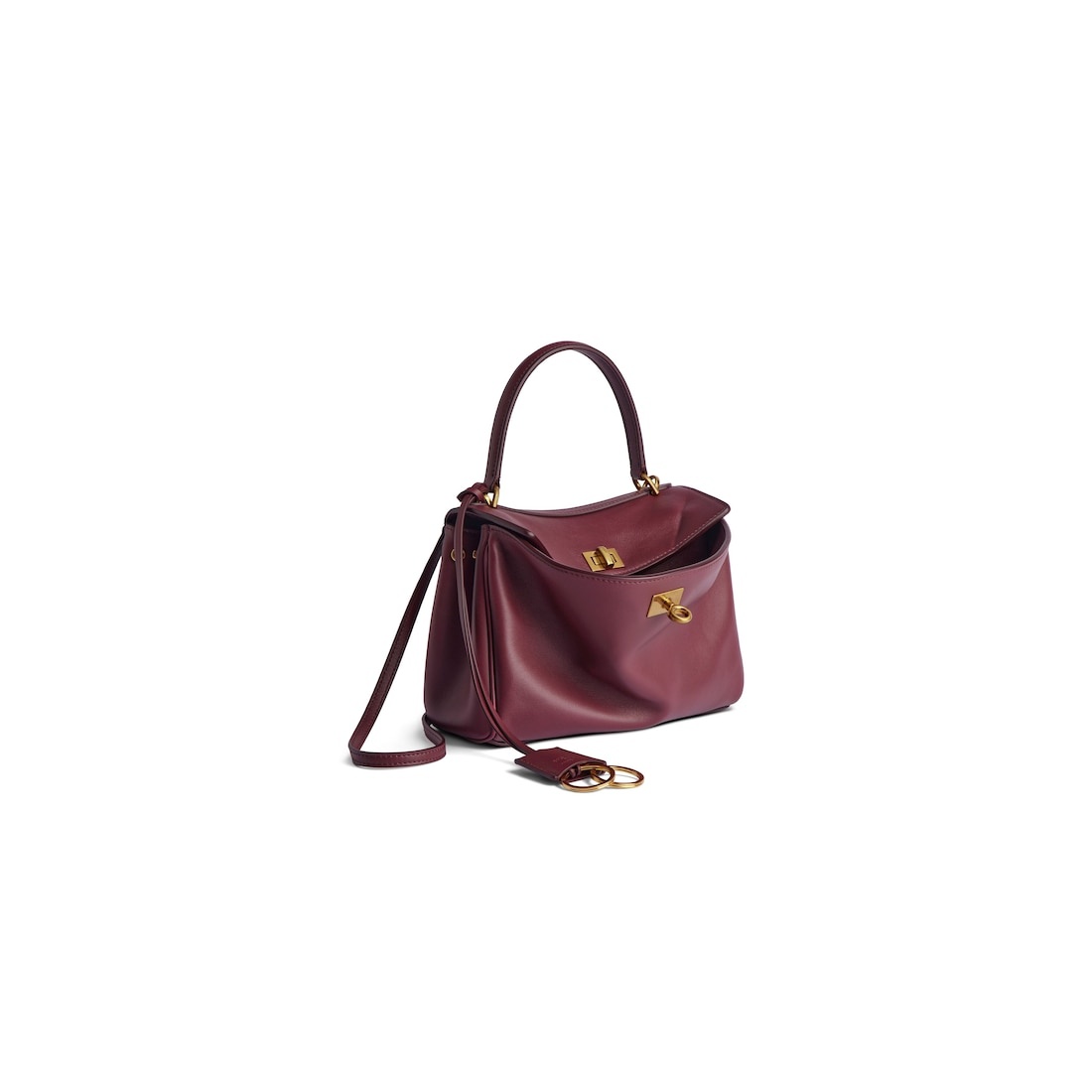 Women's Rodeo Mini Handbag in Dark Burgundy - 2