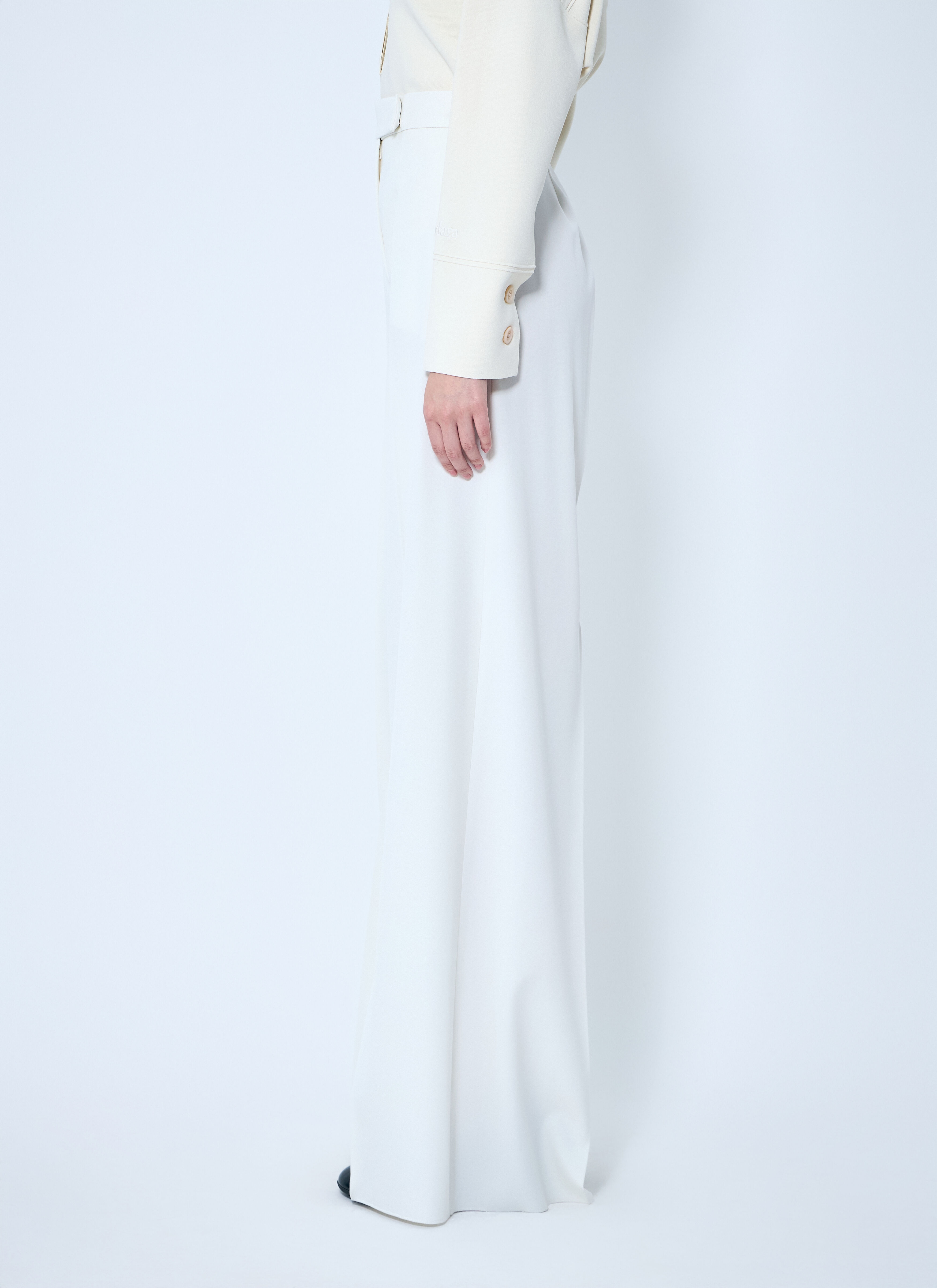 Gabardine Wool Pants - 3