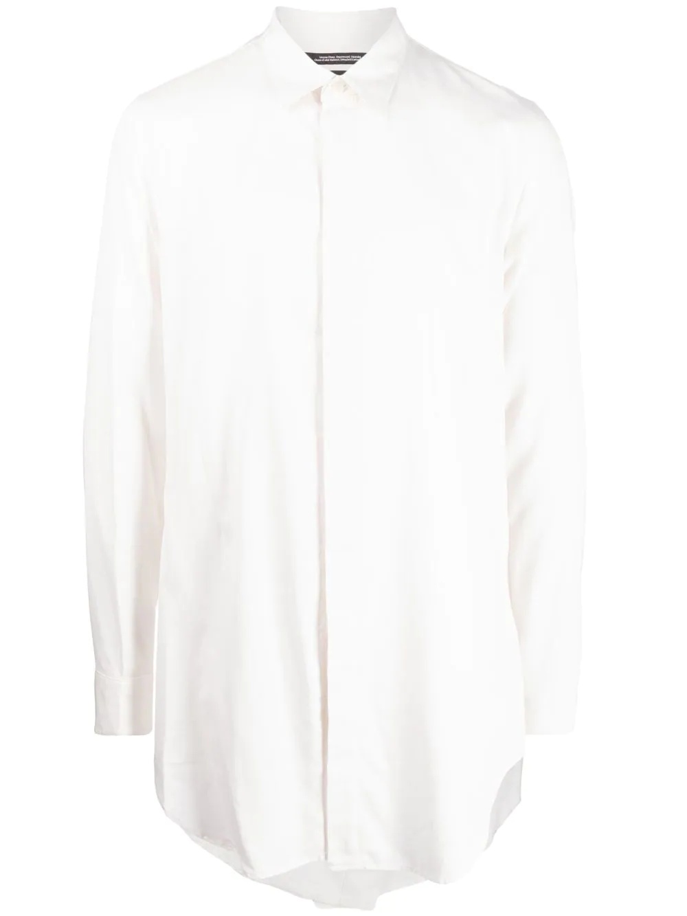 concealed front-fastening shirt - 1