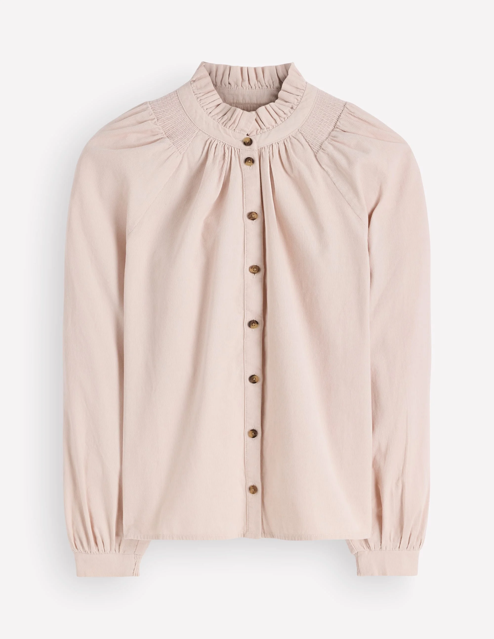 Erica Frill Cord Top-Almond Peach - 1