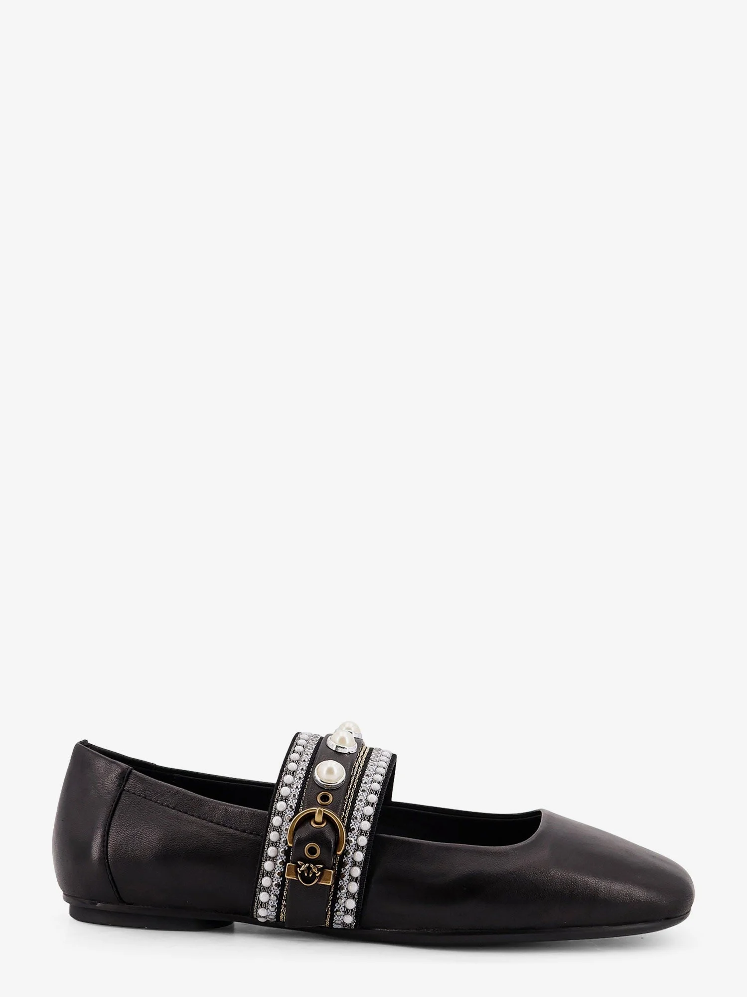 Pinko Leather Ballerinas - 1