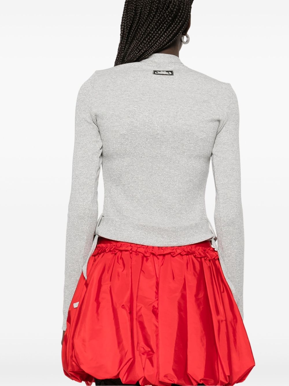 double-closure cardigan - 4