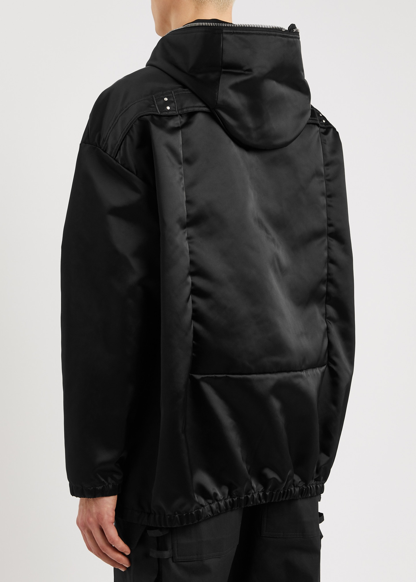 Giacco hooded nylon jacket - 3